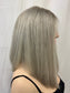 #463 Highest Quality Remy Human Hair Lace Top Kosher Wig (S)15”