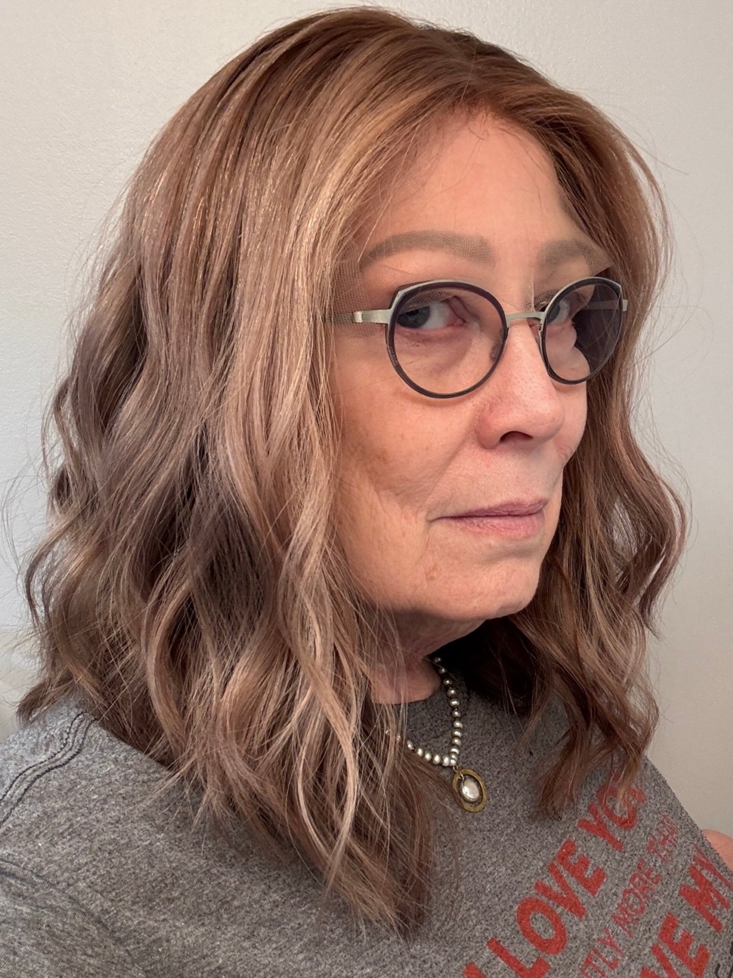 #489 Highest Quality Remy Human Hair Lace Top Wig (S)16”