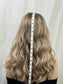 #547 Highest Quality Remy Human Hair traditional medical cap silk top with lace front (M)21/22“