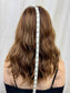 #548 Highest Quality Remy Human Hair  French Drawn extra thin Silk Top with Lace Front Medical Cap (M)19“