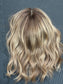#537 Highest quality Remy Human Hair Medical Cap Silk Top with Lace Front (S)16/17“