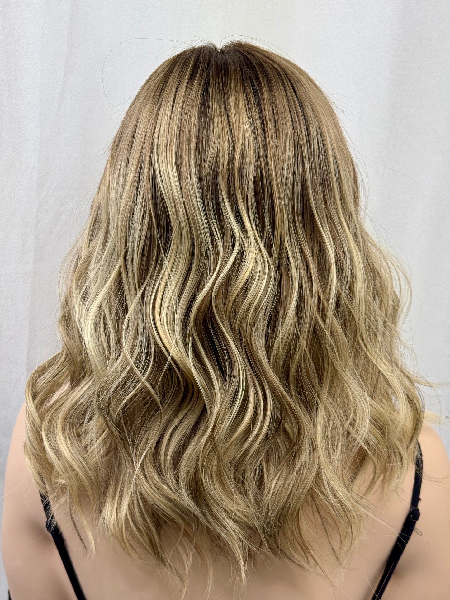#534 Highest Quality Remy Human Hair Lace Top Wig (M)17“