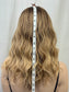 #461 Highest Quality Remy Human Hair Medical Cap French Drawn, extra thin Silk Top with Lace Front (M) 18/19”
