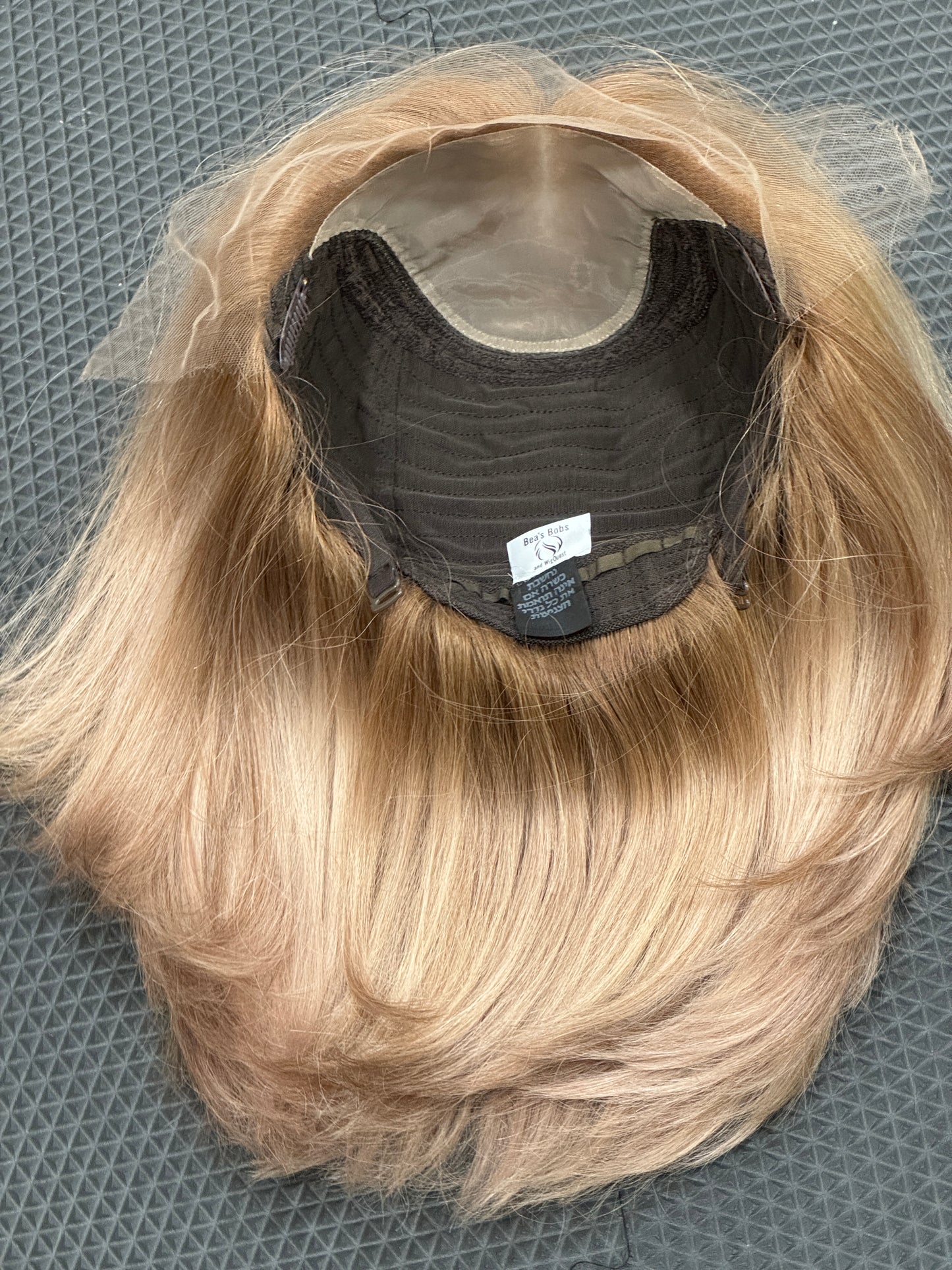 #495 Highest Quality Remy Human Hair Lace Top Kosher Wig (M)15/16”