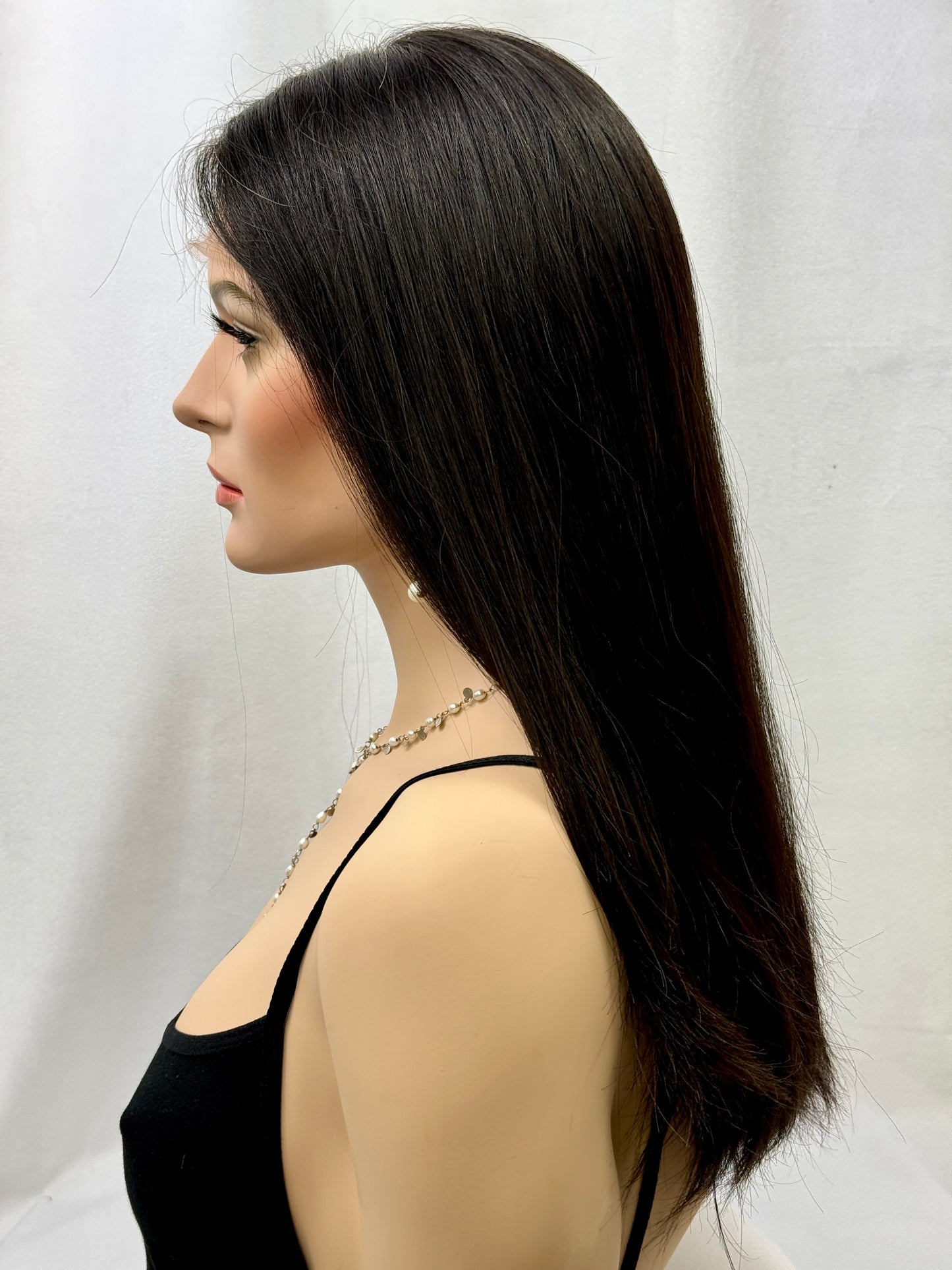 #436 Highest Quality Remy Human Hair Lace Top Wig (S) 22” ** reserved for P. I. **