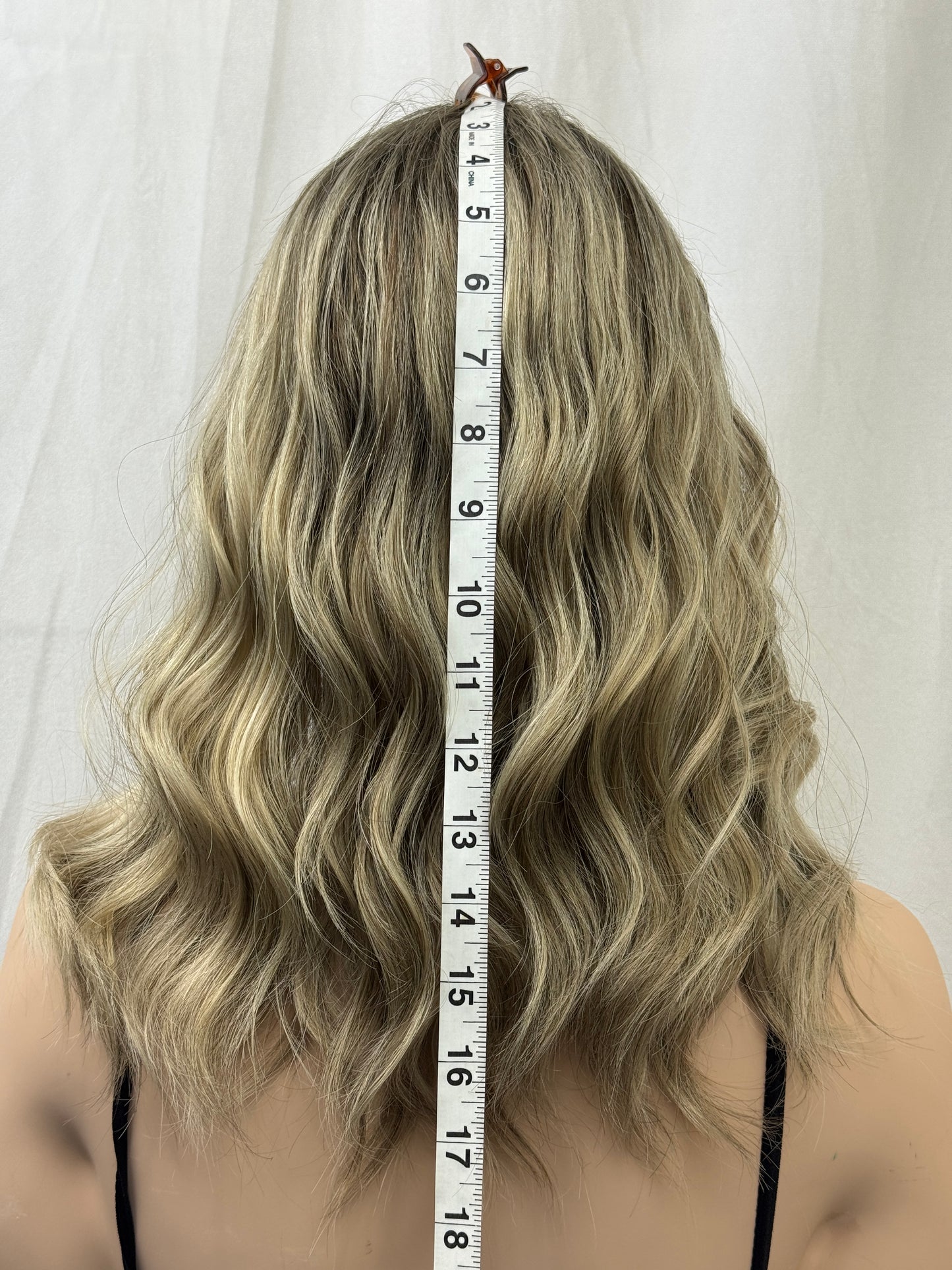 #466 Highest Quality Remy Human Hair Lace Top Wig (S)17/18”