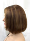 #562 Highest Quality Remy Human Hair, Slavic Texture Lace Top Wig (S) 12“
