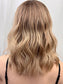 #531 Highest Quality Remy Human Hair medical cap wig with French drawn silk top and lace front and extra light cap and density (S)16”