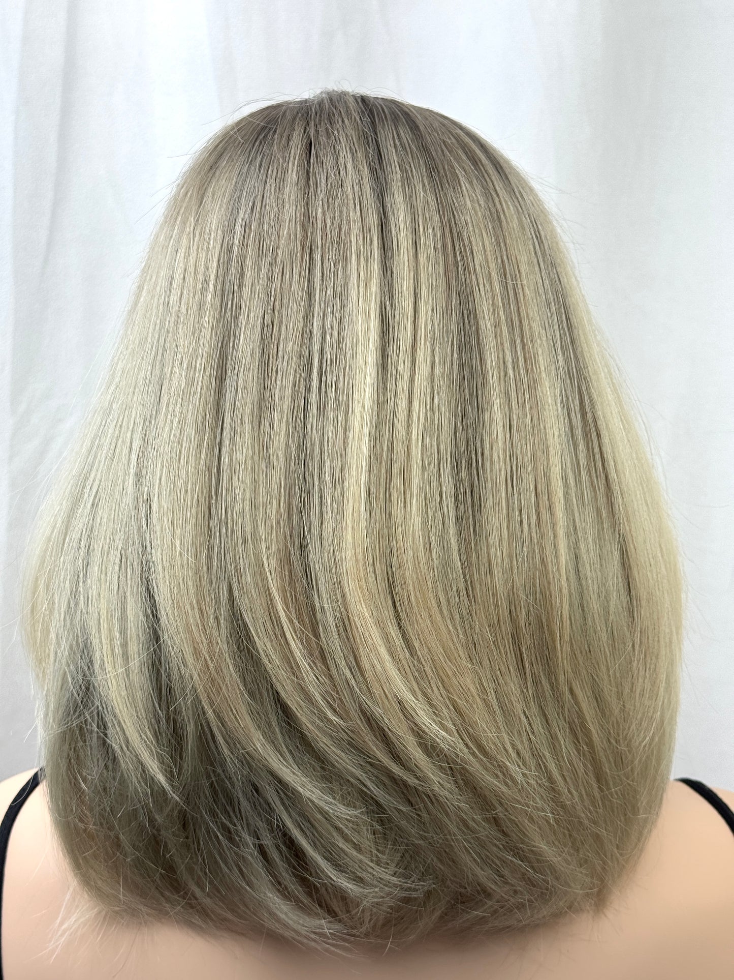 #485 Highest Quality Remy Human Hair Lace Top Wig (S) 15”