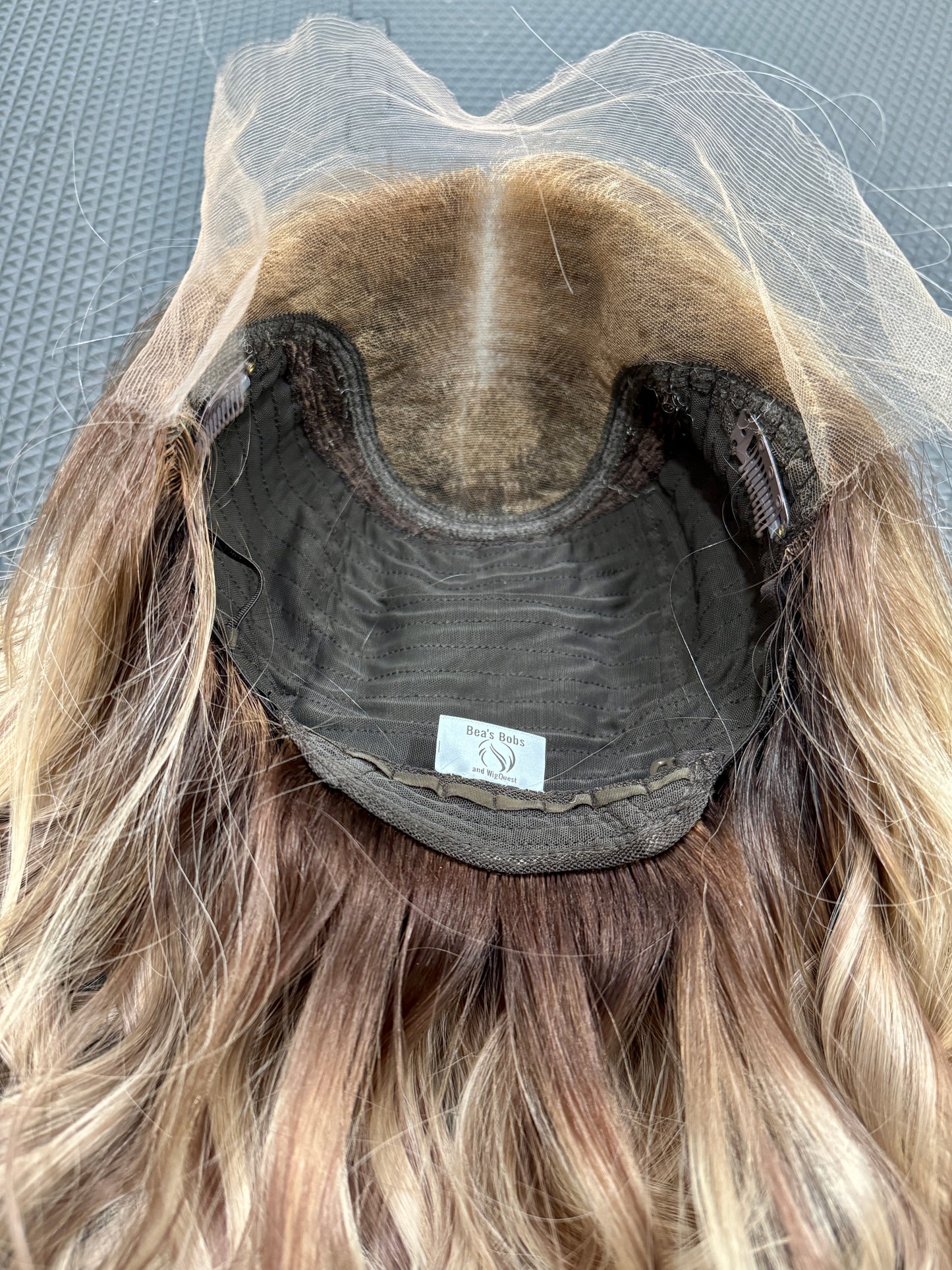 #555 Highest Quality Remy Human Hair Lace Top Wig (S) 15/16“