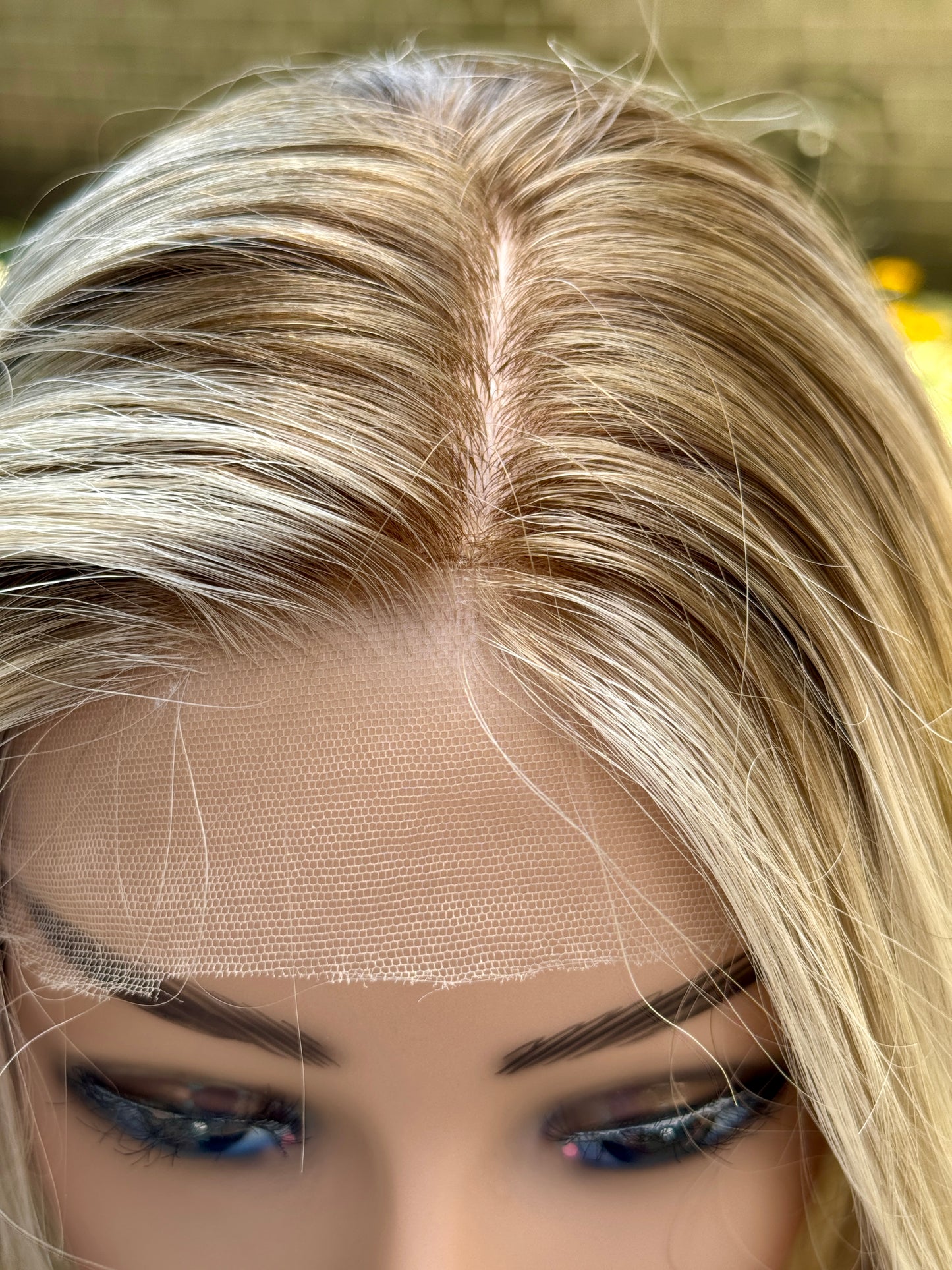 #477 Extra light low density medical Cap, Highest Quality Remy Human Hair Wig (S) 16/17”