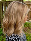 #406 Highest Quality Remy Human Hair Lace Top Kosher Wig (S)16”