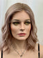 #496 Highest Quality Remy Human Hair French Drawn Silk Top with Lace Front Medical Cap, low Density Silk Top Lace Front Wig (M)15/16”