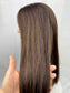 #314 **FINAL SALE** Highest Quality Remy Human Hair Lace Top Wig (M) 21” ( reserved for Linda L with additional highlighting and warm tones)