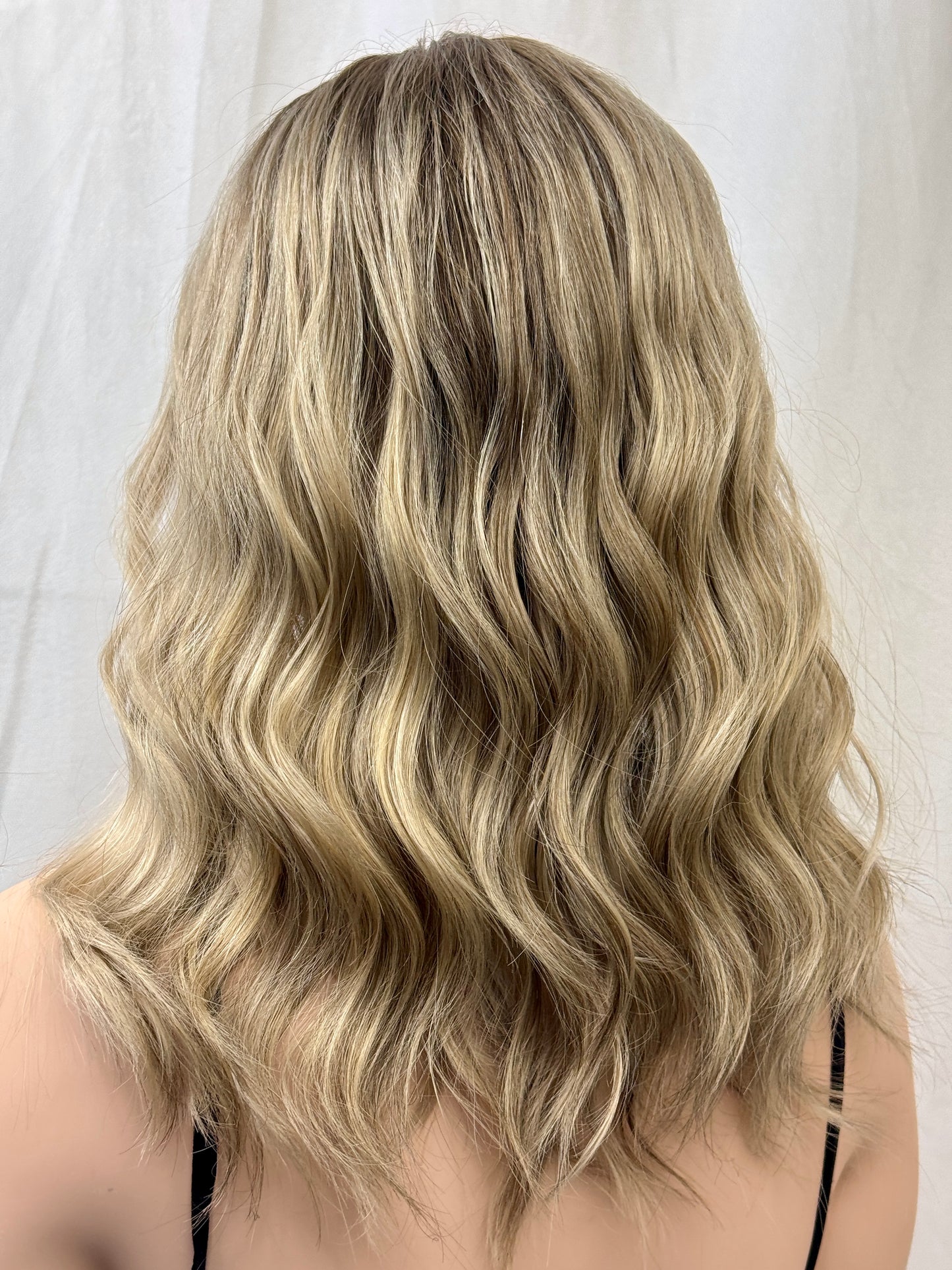 #466 Highest Quality Remy Human Hair Lace Top Wig (S)17/18”