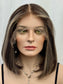 #538 Highest Quality Remy Human Hair Lace Top Medical Wig (M)16”