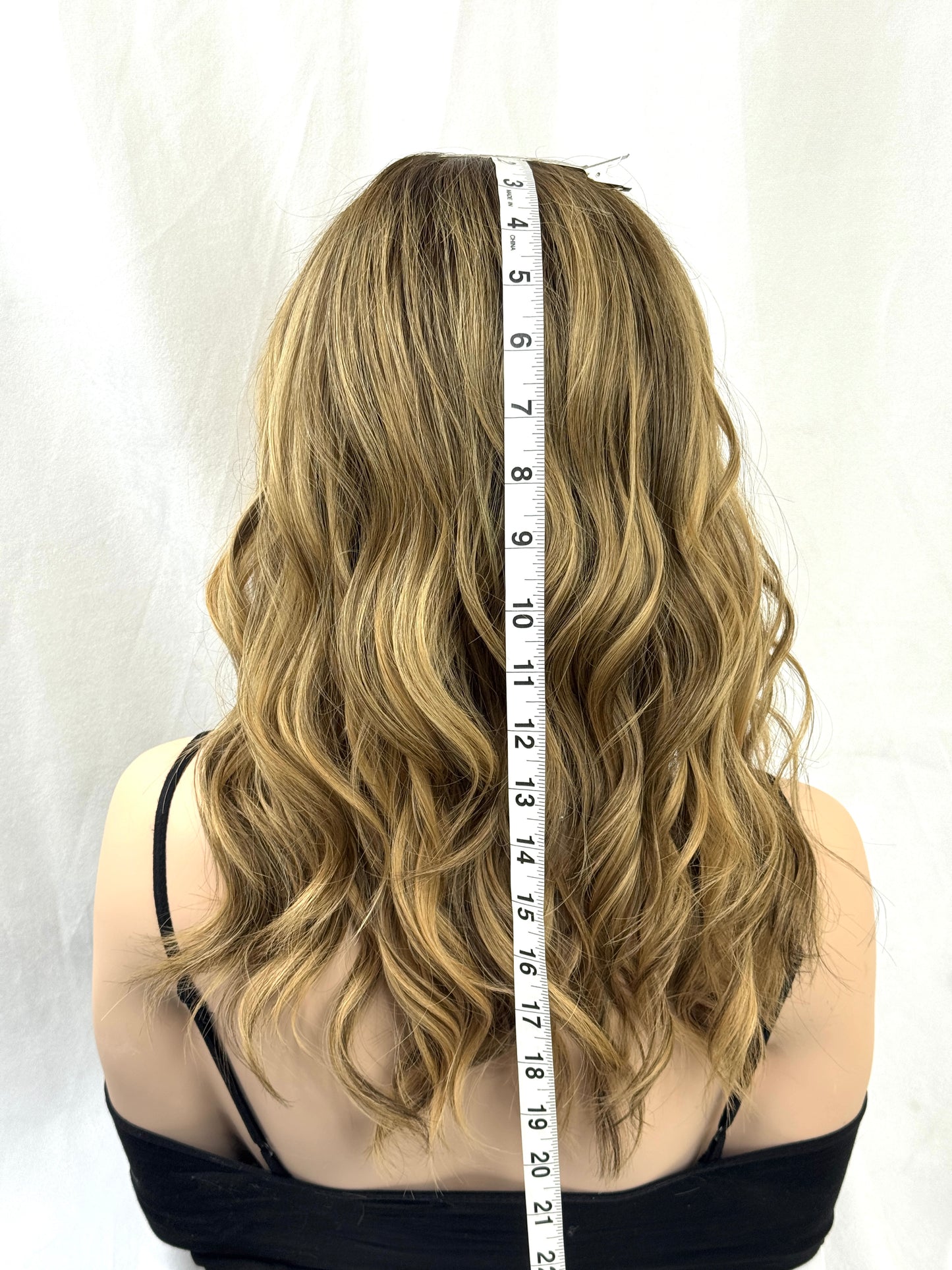 #561 Highest Quality Remy Human Hair Lace Top Wig (M)20”