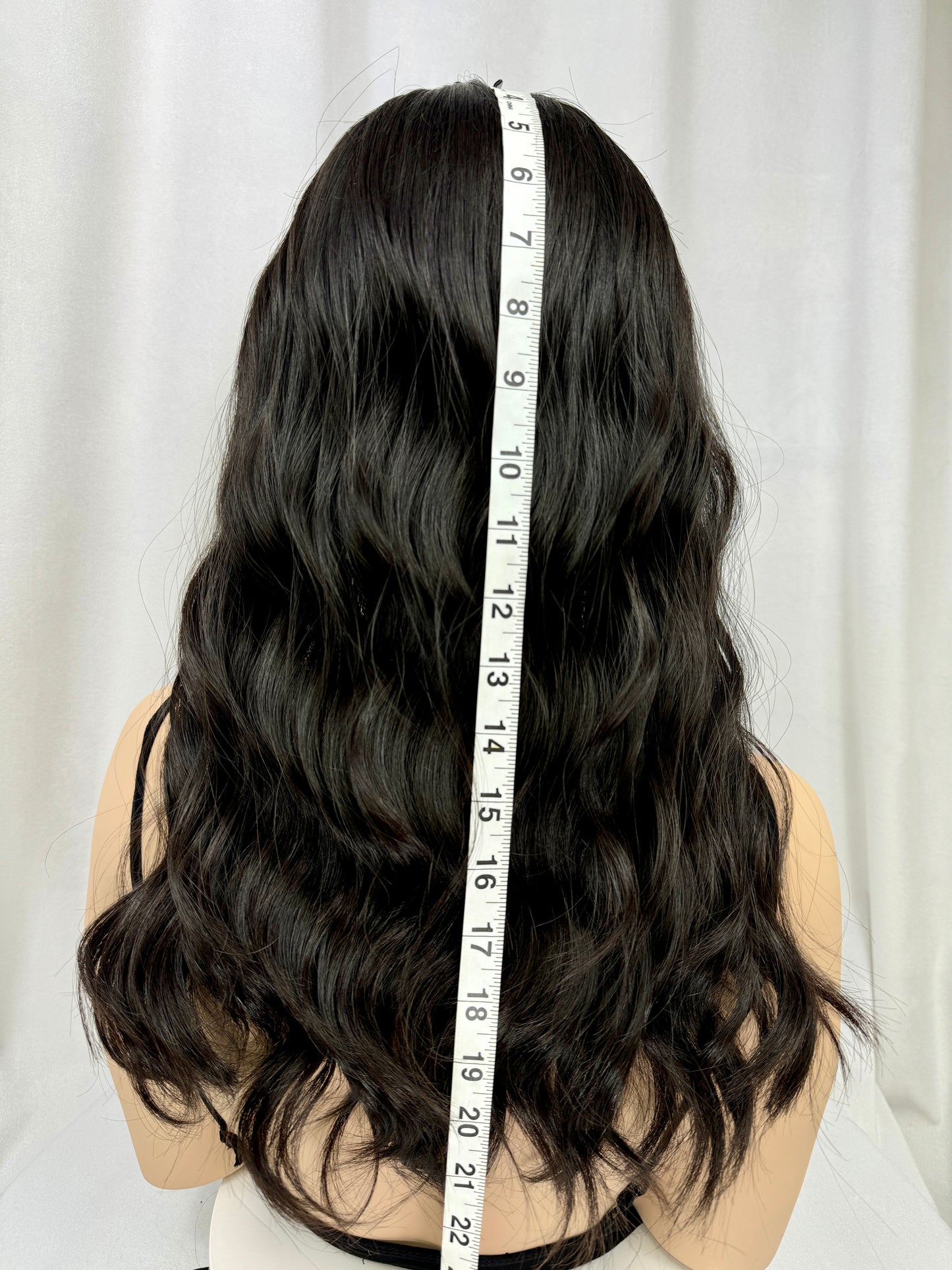 #400 Highest Quality Remy Human Hair with European Texture Lace Top Wig Low Density (S) 22/23”