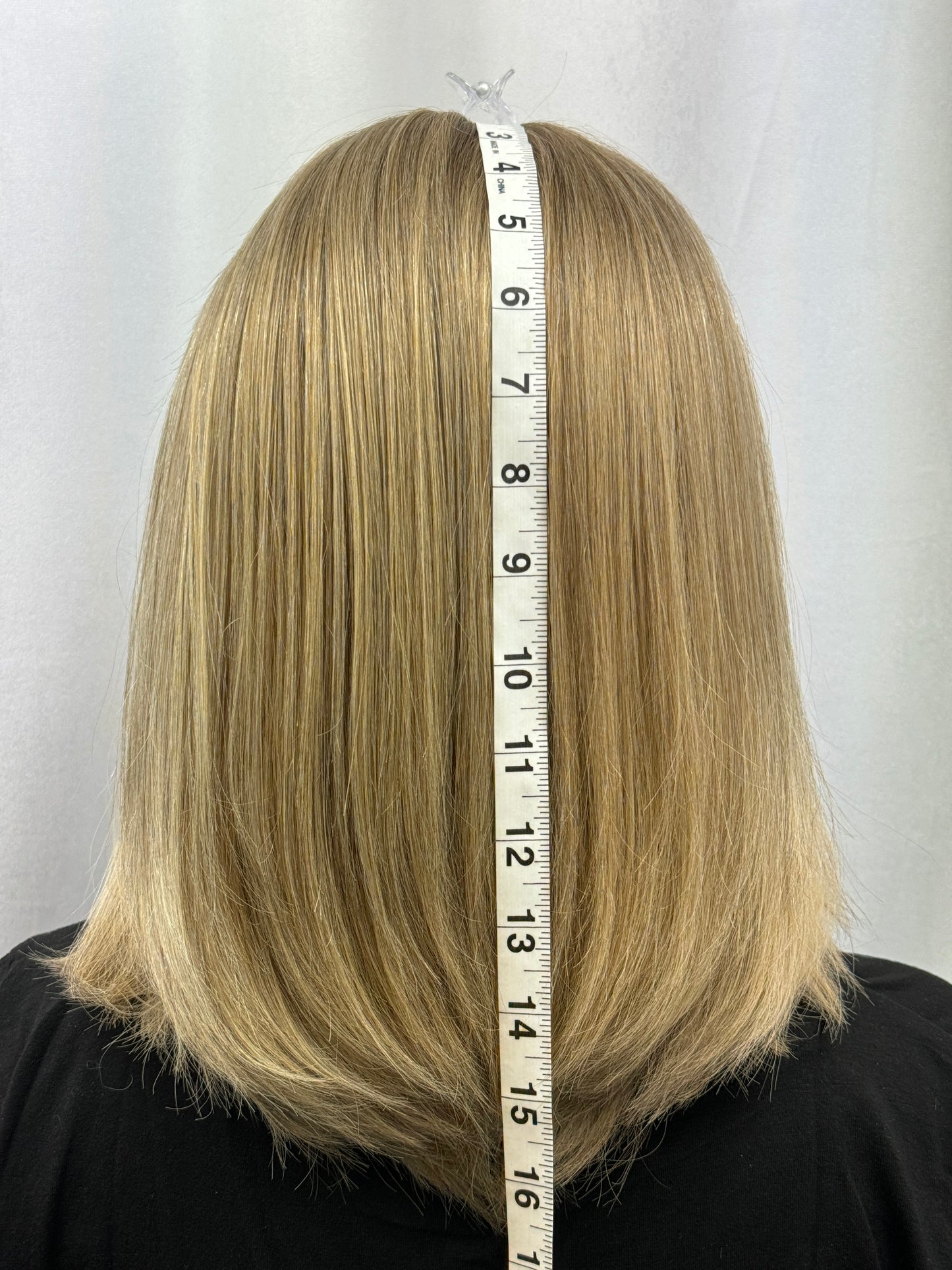 #374 Highest Quality Remy Human Hair Lace Top Wig (XS) 16”