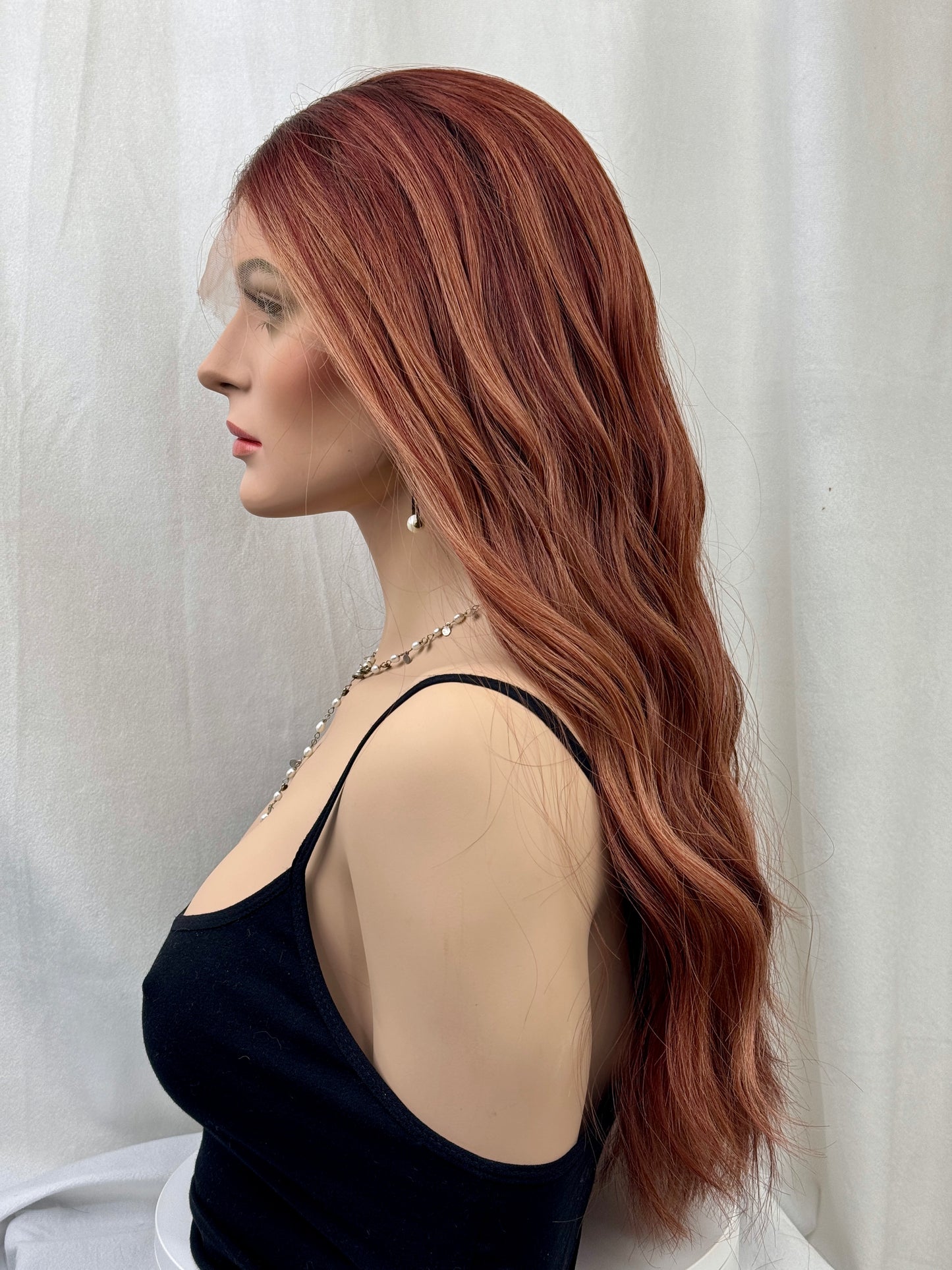 **RESERVED FOR B.M.**  #516 Highest Quality Remy Human Hair Lace Top Wig (S) 25”