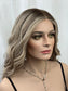 #556 Highest Quality Remy Human Hair Medical Cap ( French drawn) with extra thin silk top and lace front (M) 18“