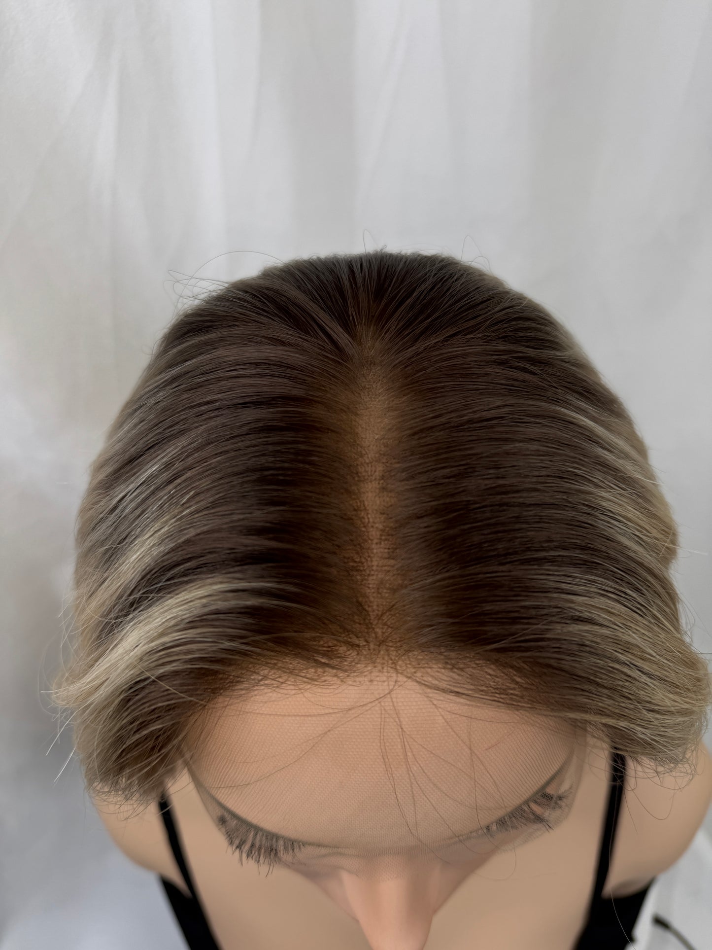 #559 Highest Quality Remy Human Hair Lace Top Wig (S) 10”