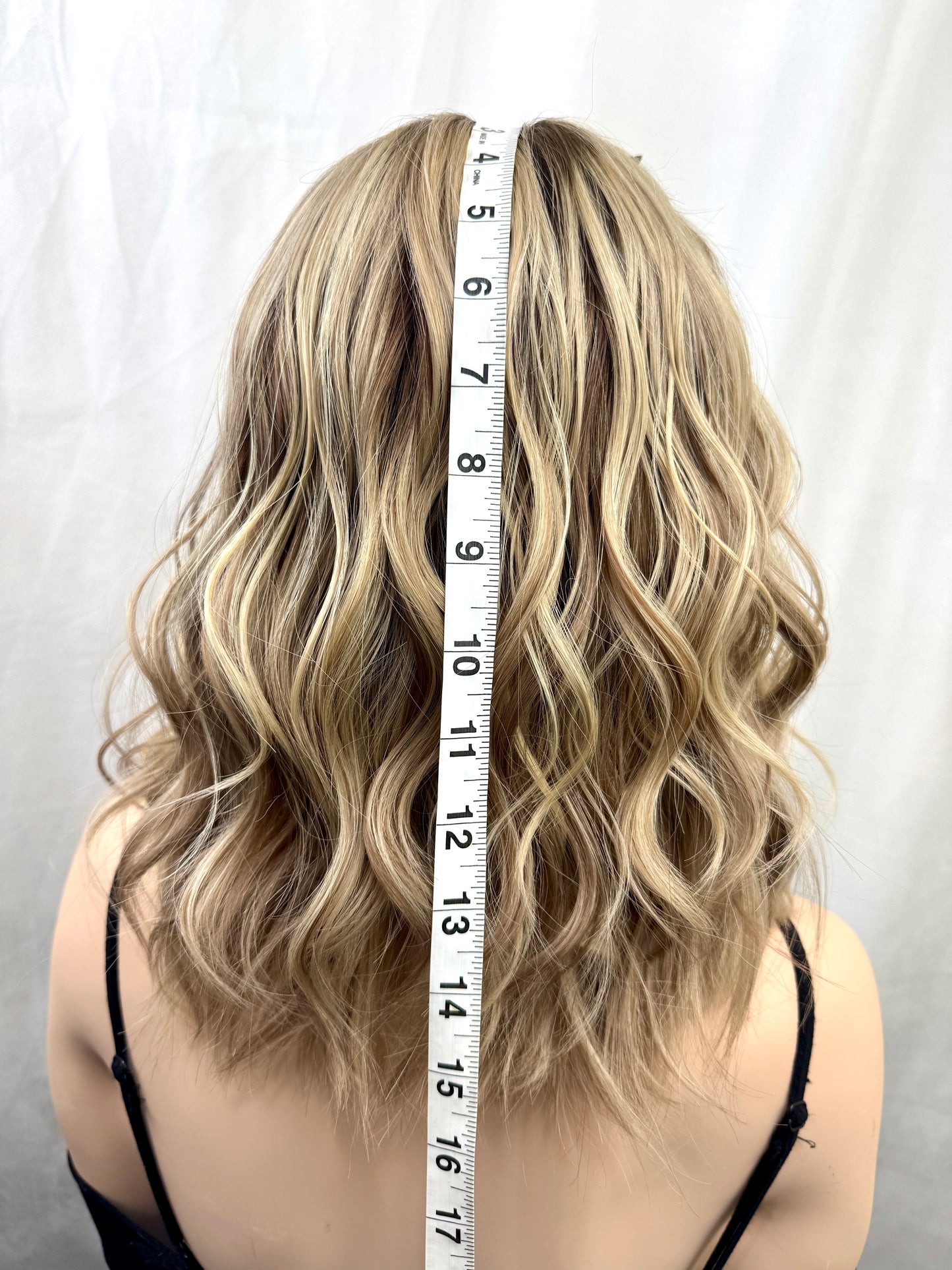 #555 Highest Quality Remy Human Hair Lace Top Wig (S) 15/16“