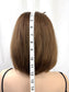 #562 Highest Quality Remy Human Hair, Slavic Texture Lace Top Wig (S) 12“