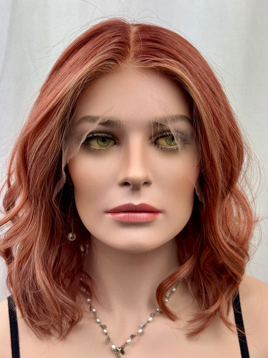 532 Highest Quality Remy Human Hair Lace Too Wig (M) 16“