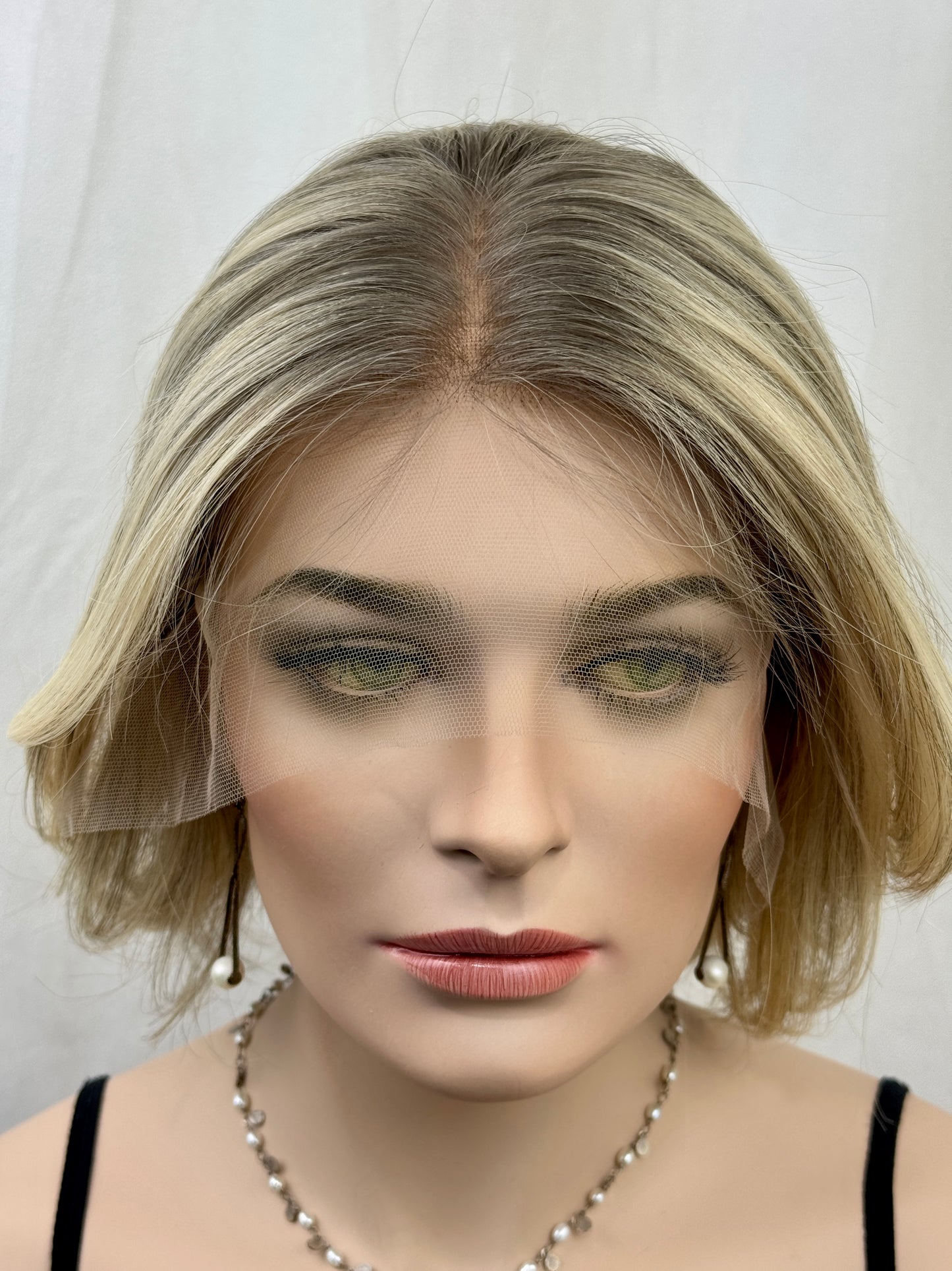 #518 Highest Quality Remy Human Hair Lace Top Wig (S) 13“