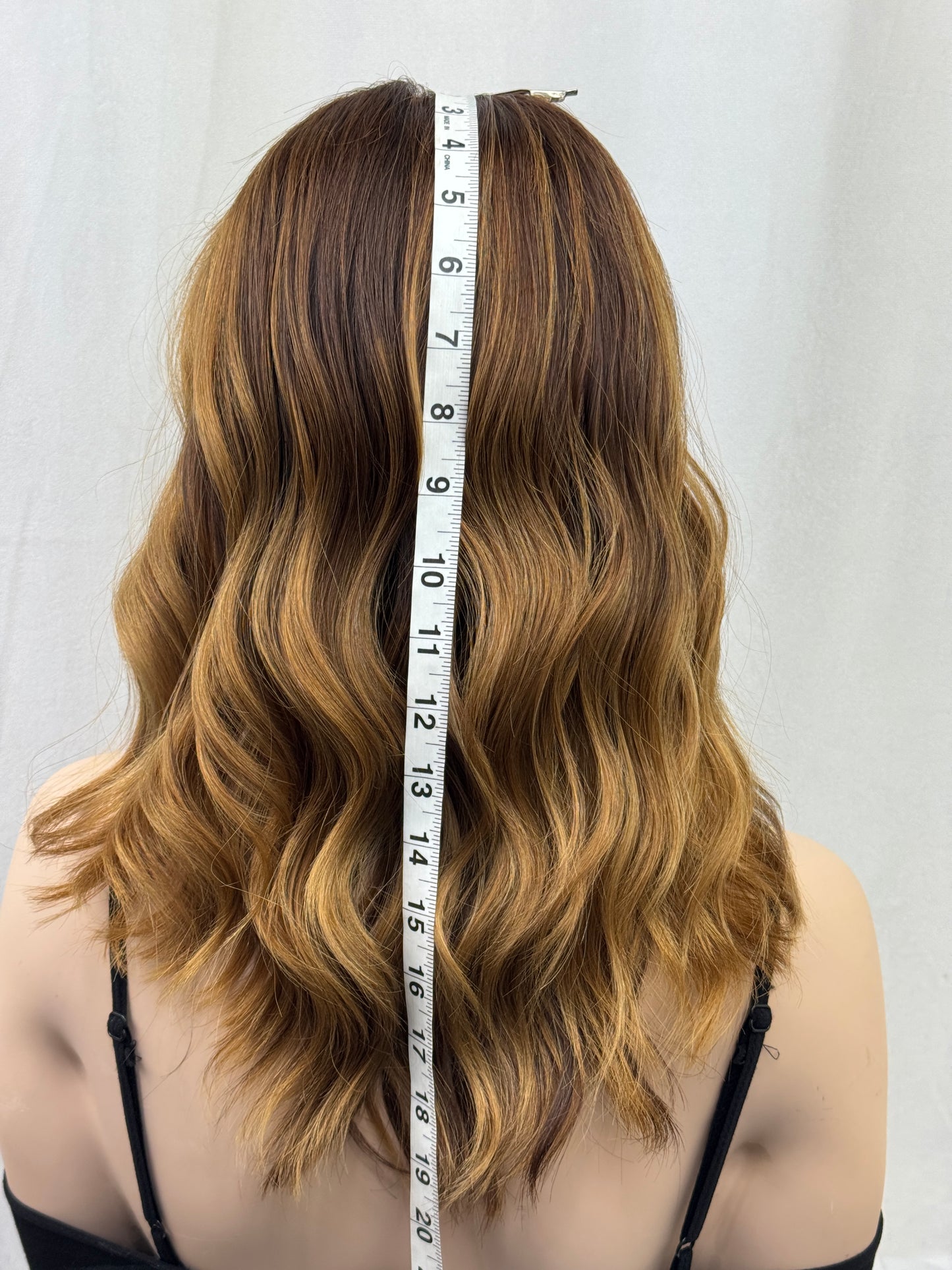 #544 Highest Quality Remy Human Hair with silicone/silk liner (S)19“