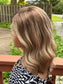 #539 Highest Quality Remy Human Hair Lace Top Wig with medical cap features (M) 16/17“