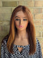 #383 ** FINAL SALE**  Highest quality Remy Human Hair Lace Top Wig (M) 22/23”