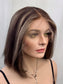 #538 Highest Quality Remy Human Hair Lace Top Medical Wig (M)16”
