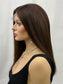 #314 **FINAL SALE** Highest Quality Remy Human Hair Lace Top Wig (M) 21” ( reserved for Linda L with additional highlighting and warm tones)