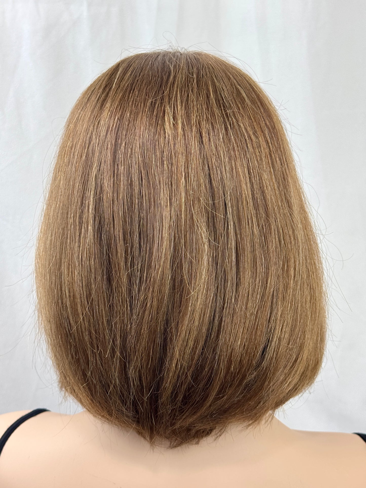 #562 Highest Quality Remy Human Hair, Slavic Texture Lace Top Wig (S) 12“