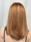 #467 Highest Quality Remy Human Hair Low Density Medical Cap French Drawn, extra thin Silk Top with Lace Front (S) 17”
