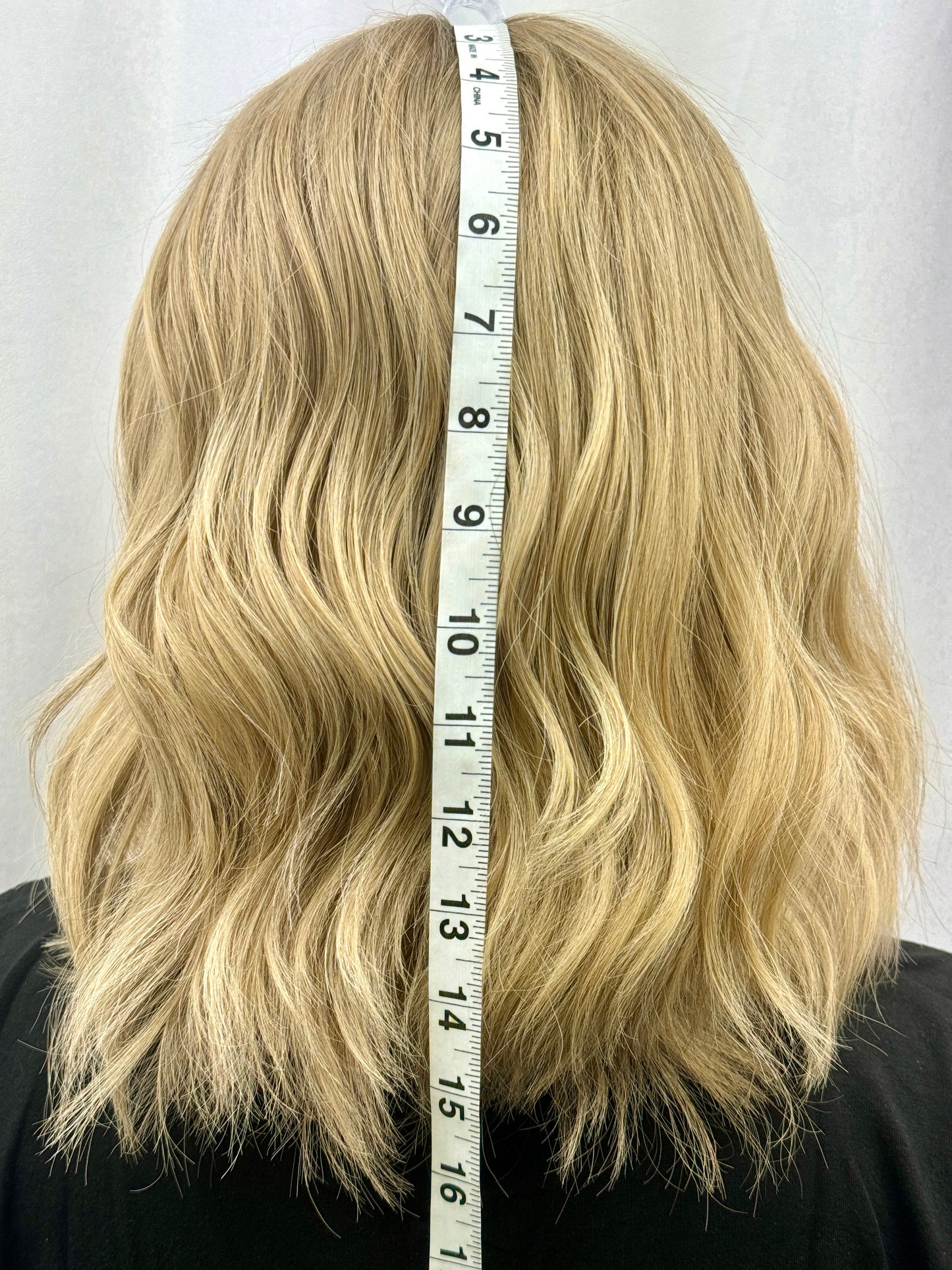 #374 Highest Quality Remy Human Hair Lace Top Wig (XS) 16”