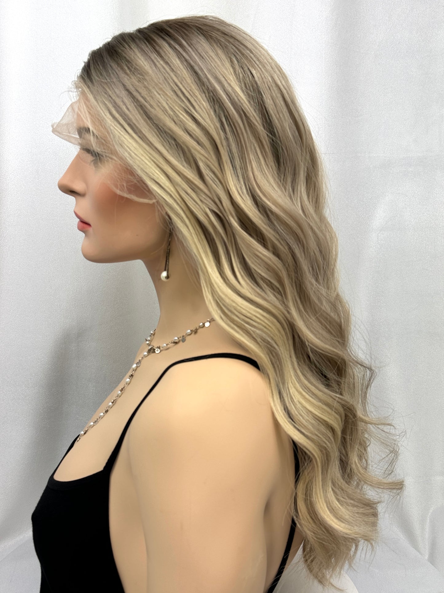 #405 Highest Quality Remy Human Hair Lace Top Wig (XS) 24” (reserved for APR)