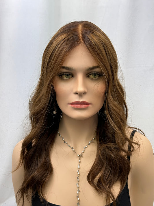 #437 **Final Sale**Highest Quality Remy Human Hair Lace Top Wig (low density) (S/XS) 22”