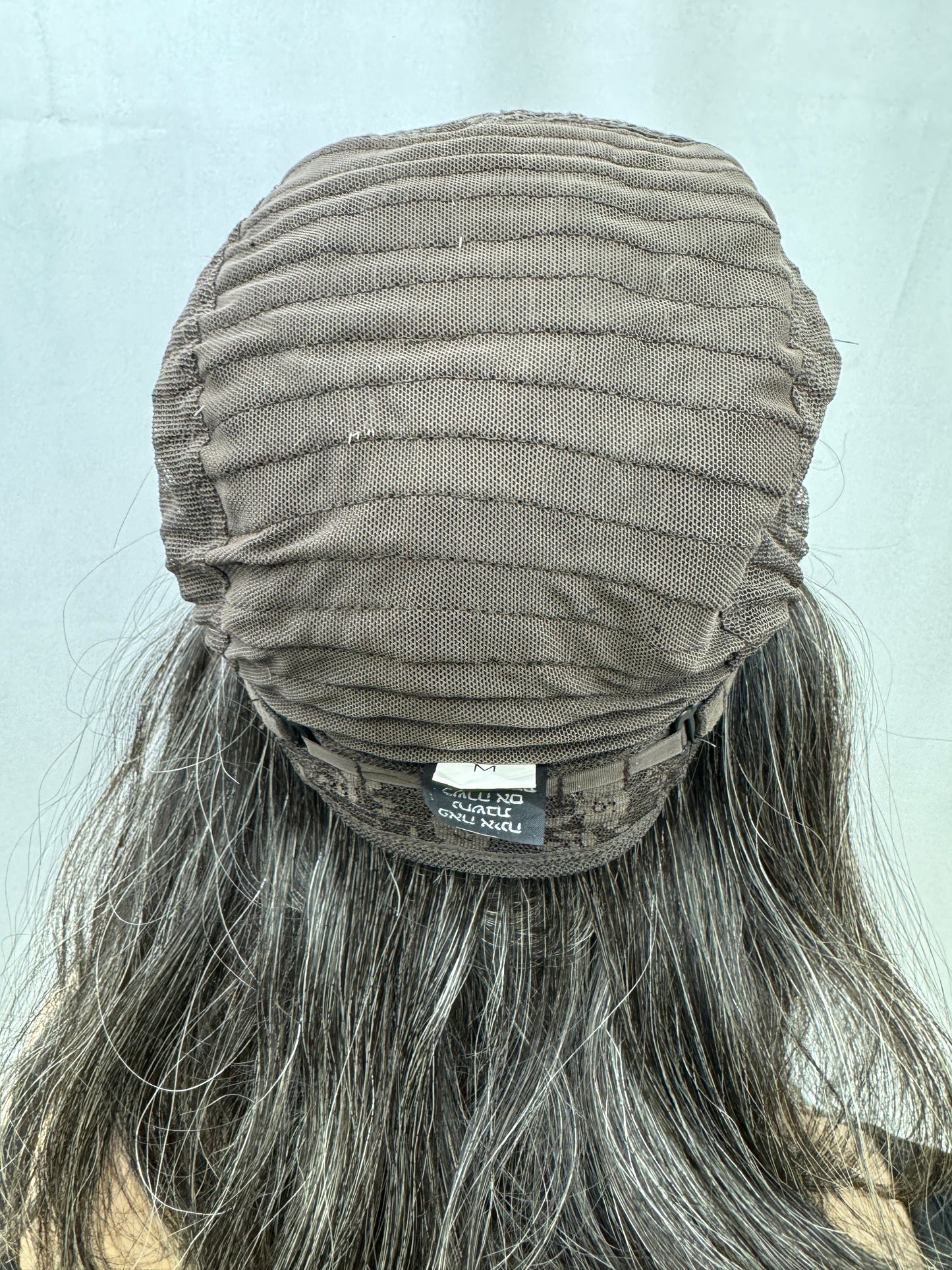 #338 **Final Sale** Highest Quality Remy Human Hair Silk Top Kosher Wig (M)15/16”