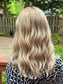 #453 New Low Density Medical Cap Highest Quality Remy Human Hair Extra Thin French Drawn Silk Top and Low Density (M)18/19”