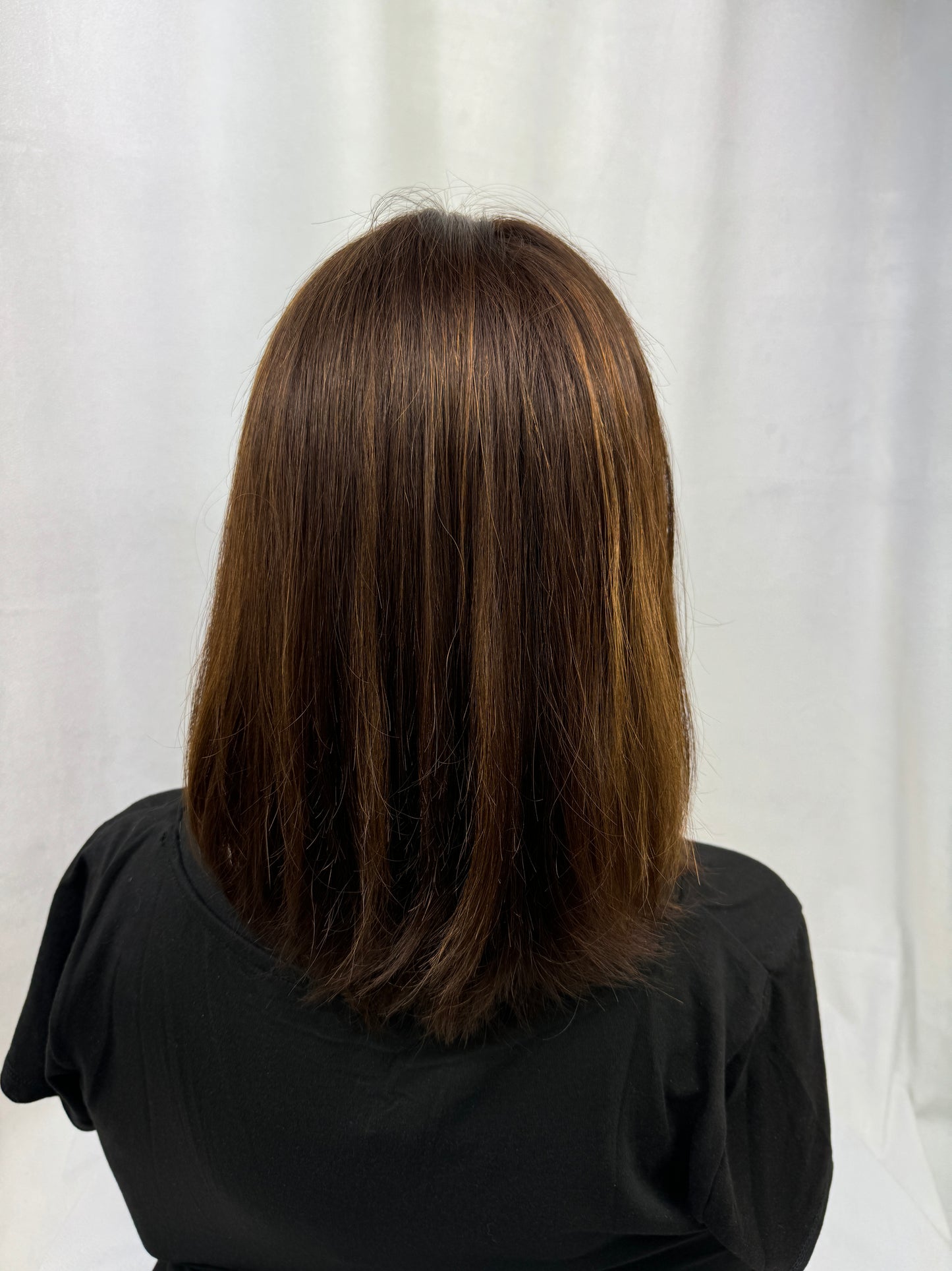 #382 Highest Quality Remy Human Hair Lace Top Wig (XS)15”