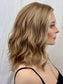#478 French Drawn Medical Cap with light density and highest quality Remy Human hair (S) 16”