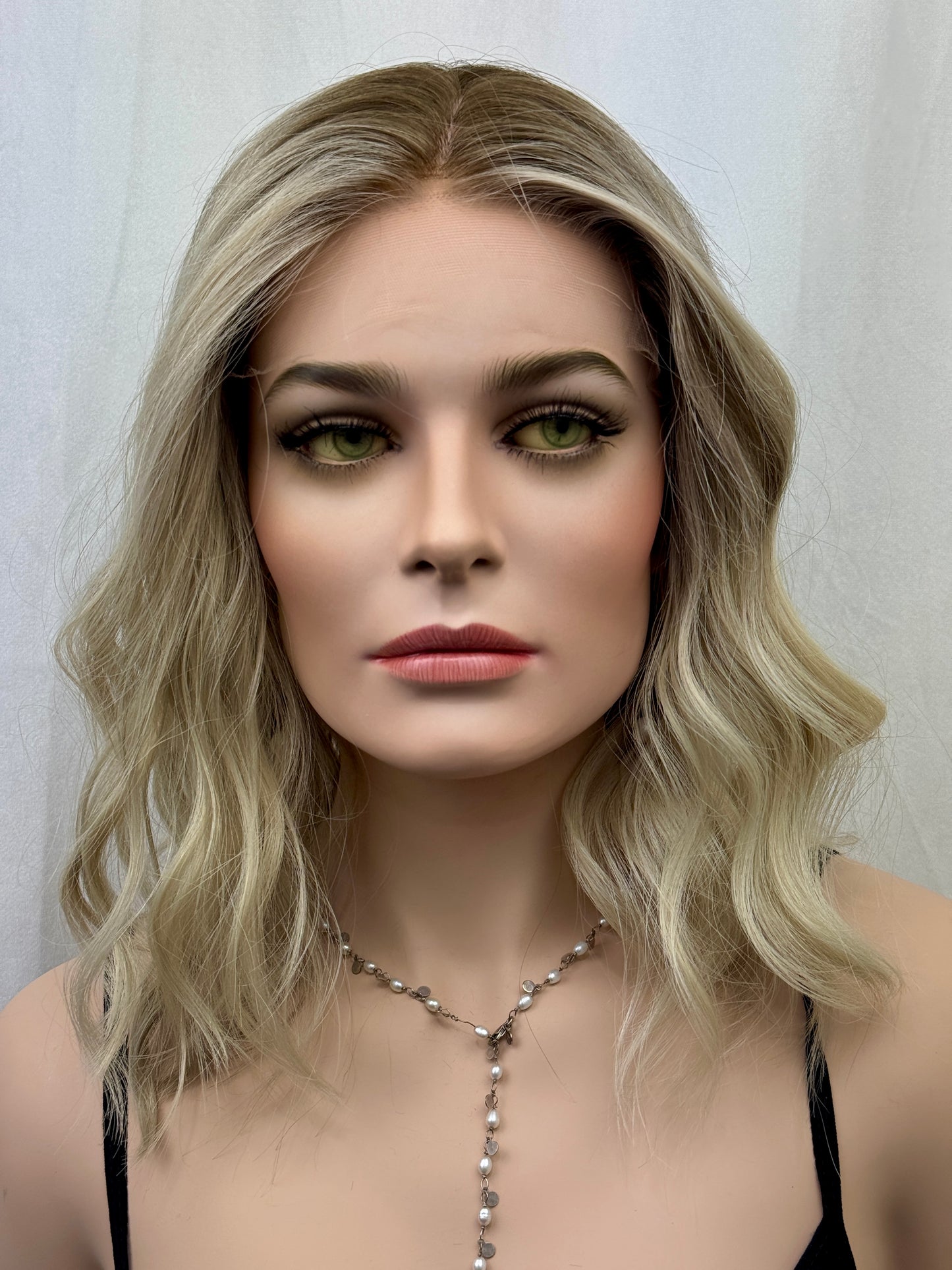 #477 Extra light low density medical Cap, Highest Quality Remy Human Hair Wig (S) 16/17”