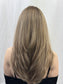 #528 Highest Quality Remy Human Hair Lace Top Wig (M)23“