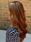 #390 Highest Quality Remy Human Hair Lace Top Ponytail wig (S) 23”