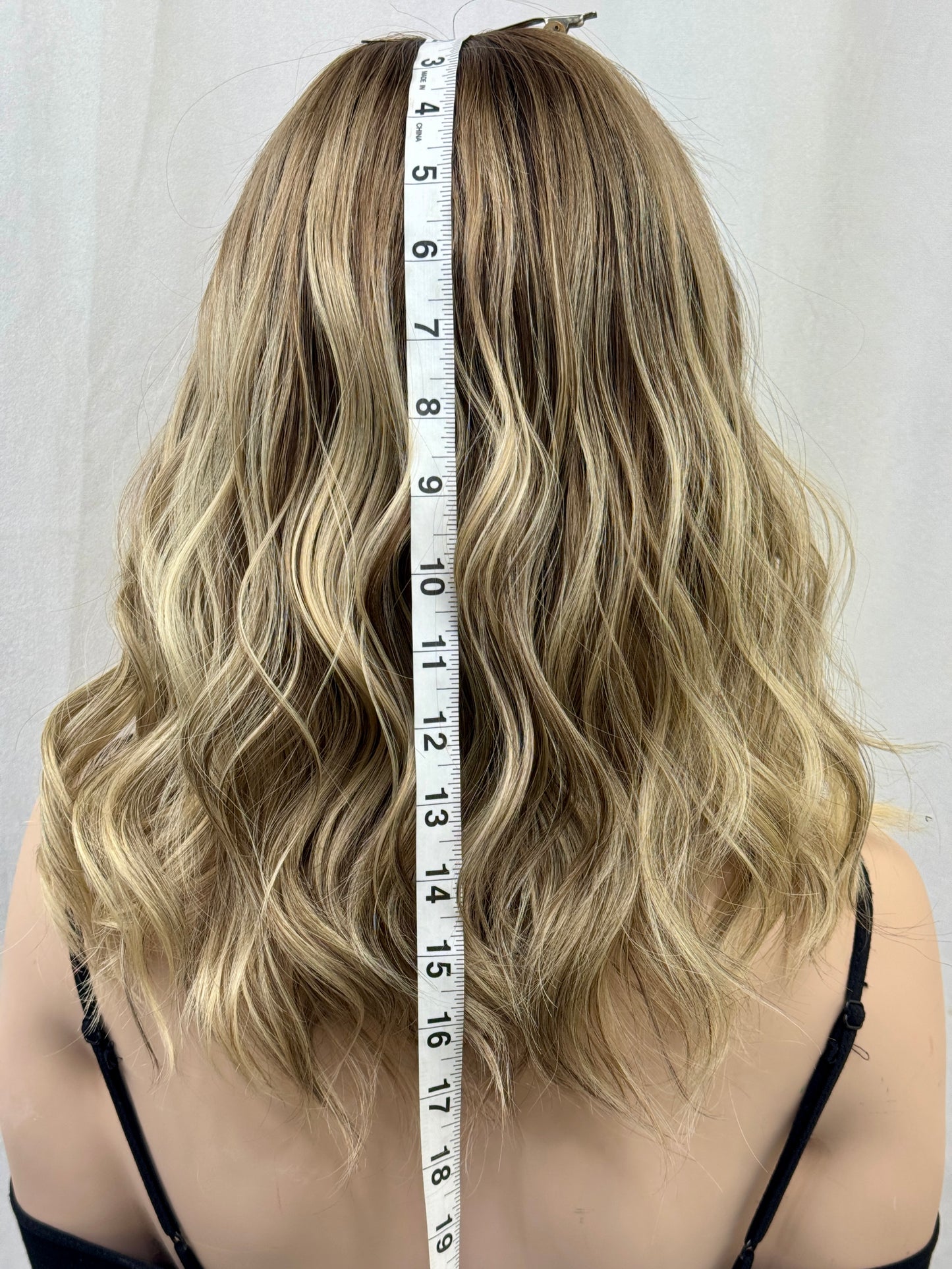 #534 Highest Quality Remy Human Hair Lace Top Wig (M)17“