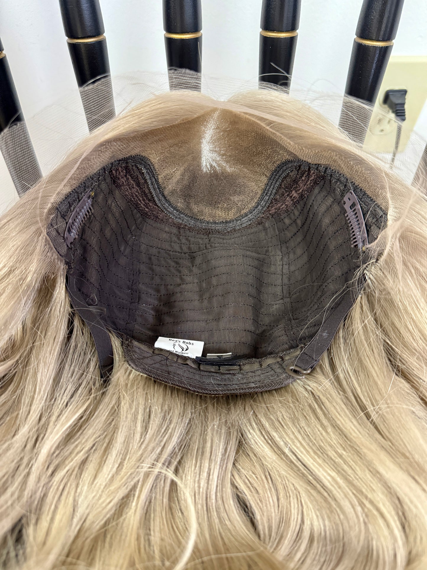 #373 Highest Quality Remy Human Hair Lace Top Wig (S) 16”