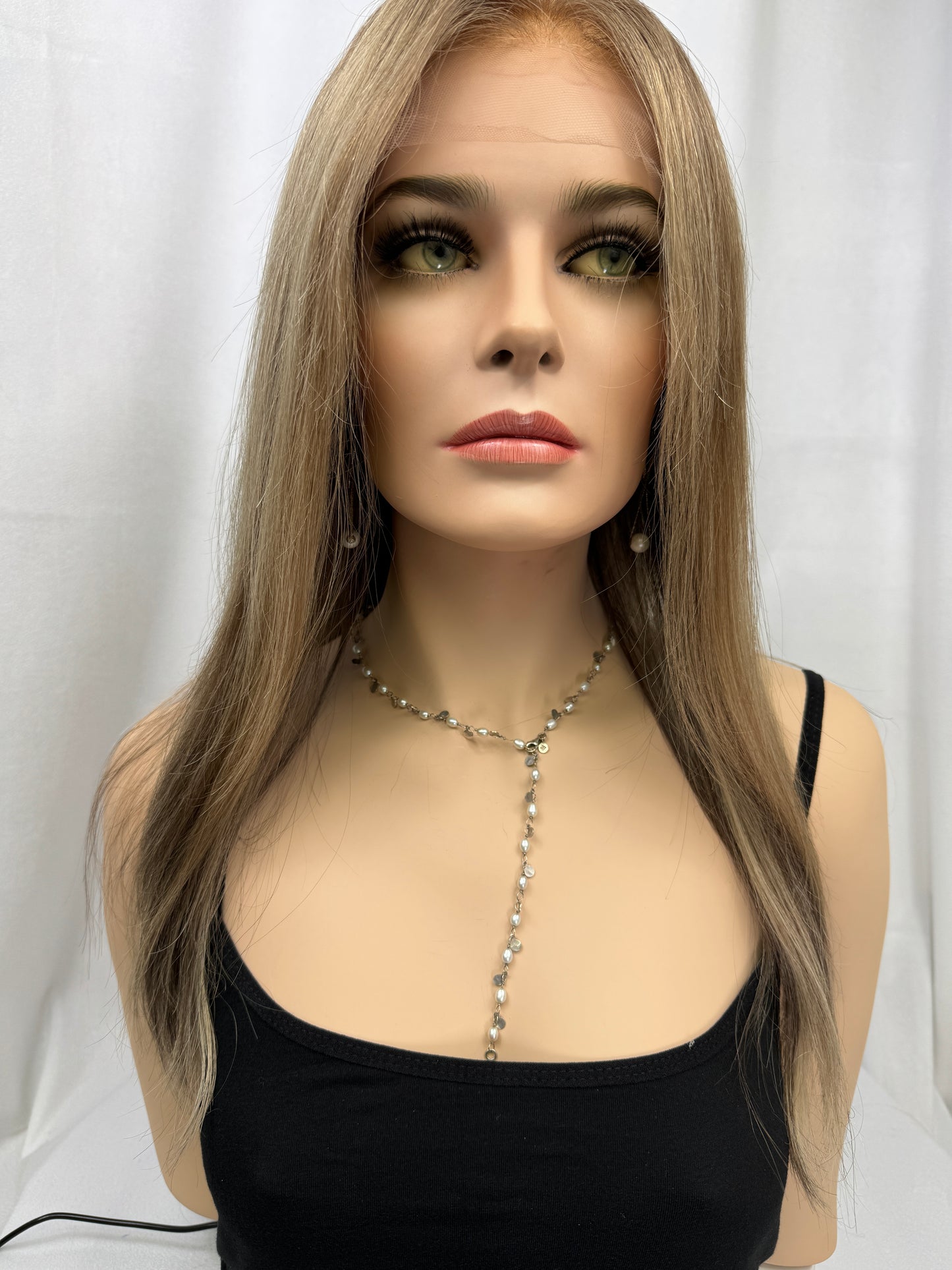 #396 Highest Quality Remy Human Hair Lace Top Wig (S/M)23”